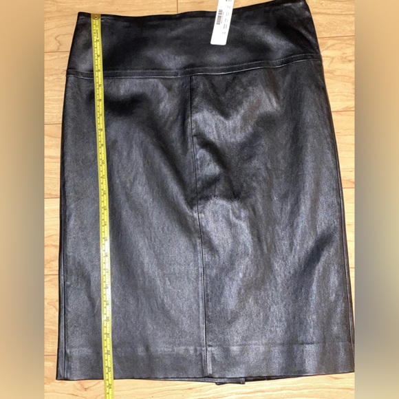 New J Crew Collection stretch leather pencil skirt - Picture 6 of 7